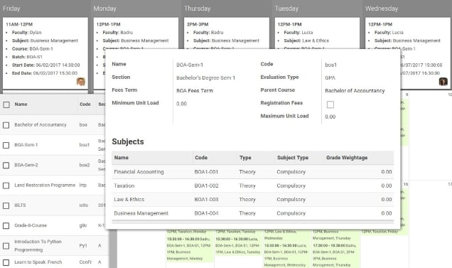 Boraq Course Management System