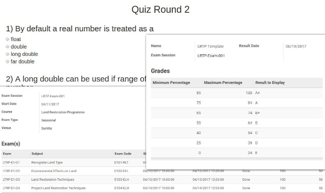 Boraq Exam Management System