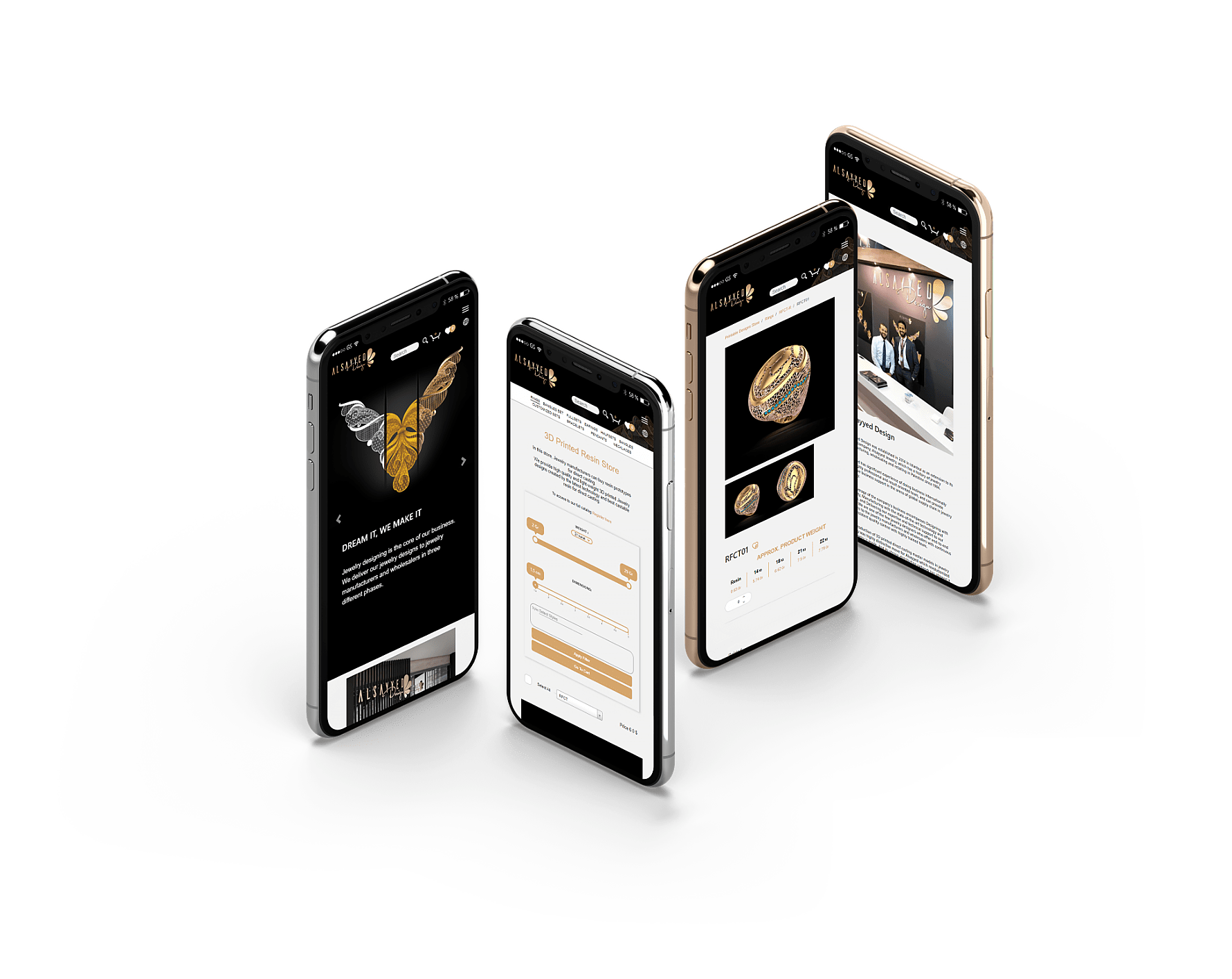 iPhoneXS Isometric Standup Mockup